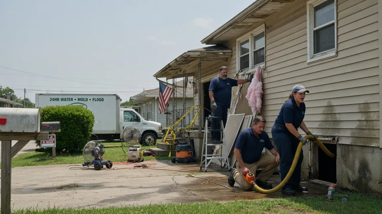 Water Damage Repair in Frazeysburg, OH near me